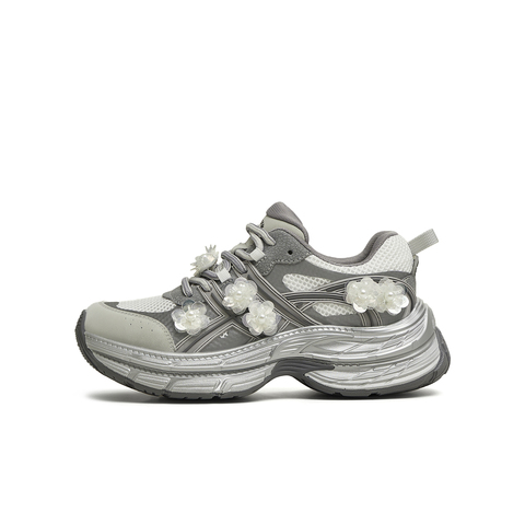 天美意2025夏新款商场同款休闲系带厚底日常女老爹鞋CG421BM5