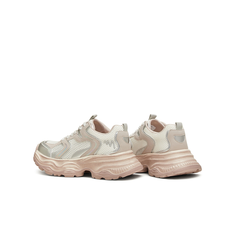 天美意2025夏新款厚底休闲百搭系带潮流增高女老爹鞋KD083BM5