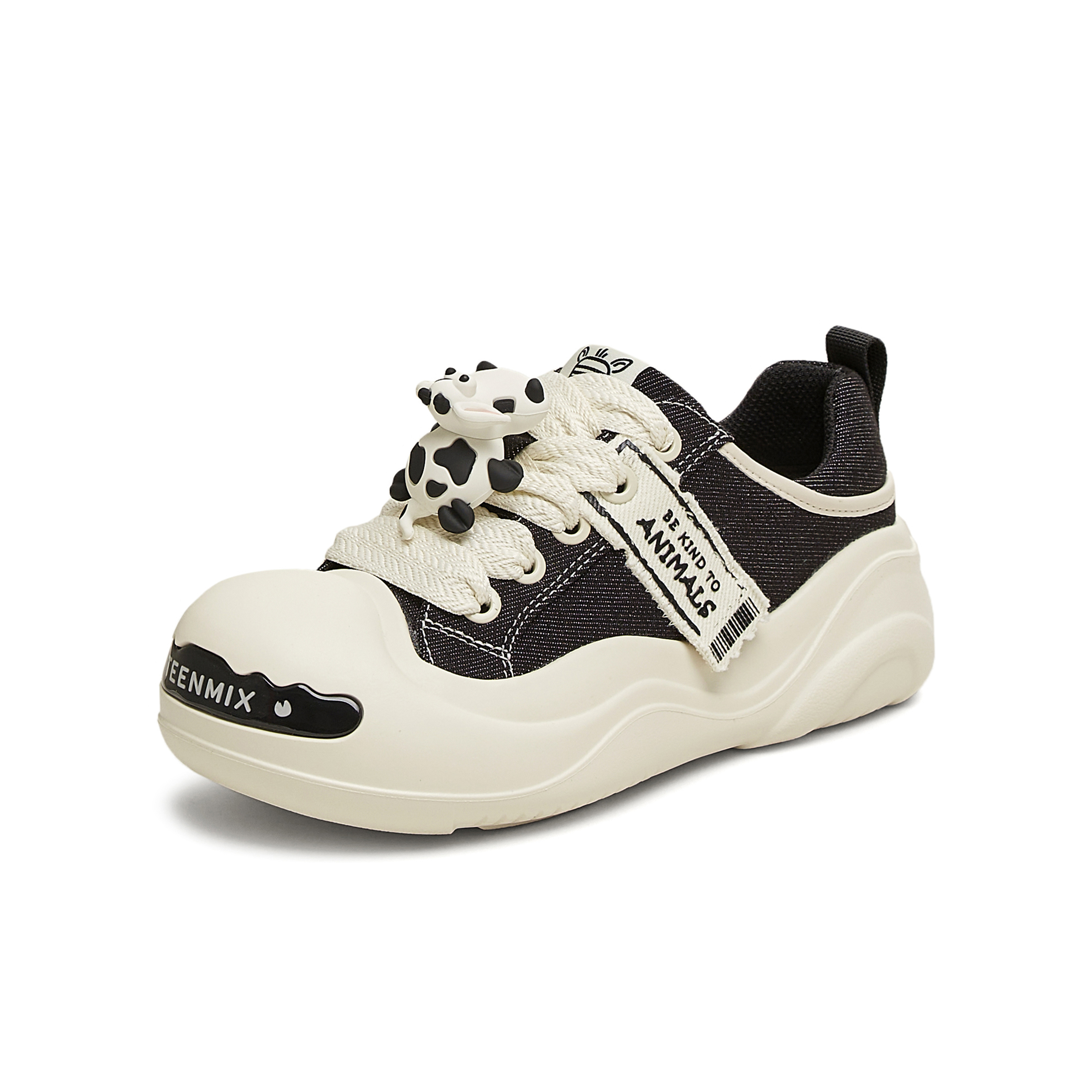 天美意2025夏新款商场同款趴趴农场系列百搭女休闲板鞋CIK20BM5