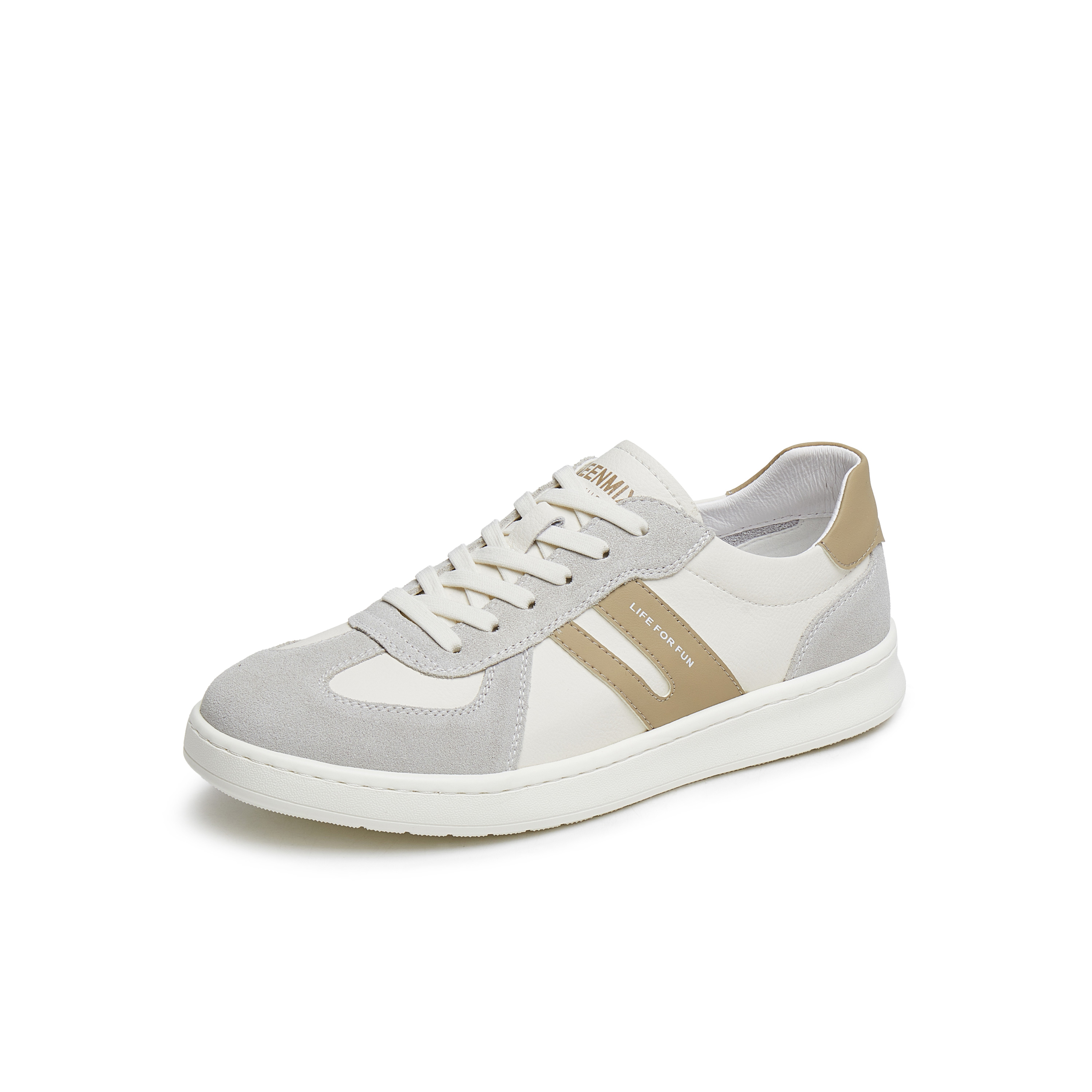 天美意2025夏新款商场同款百搭休闲舒适潮流男阿甘鞋3VA01BM5