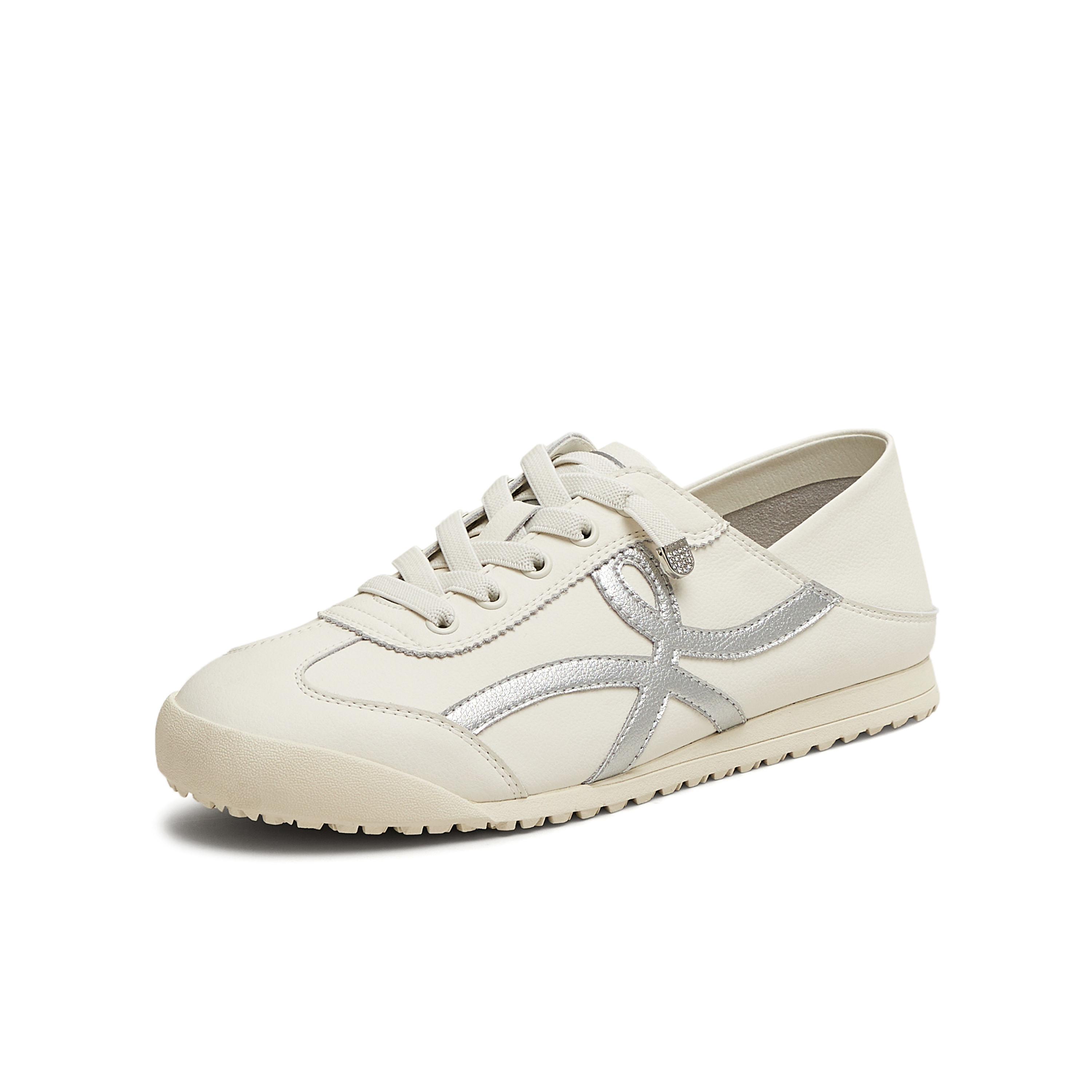 天美意2025夏新款商场同款平底复古百搭简约女德训鞋BJ232BM5