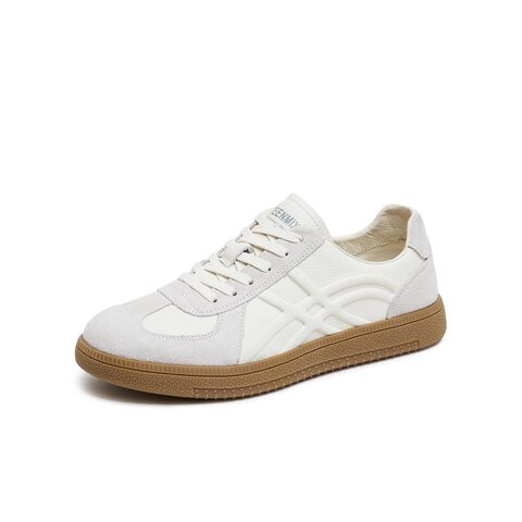 天美意2025夏新款百搭时尚轻便经典复古轻便男德训鞋AG990BM5