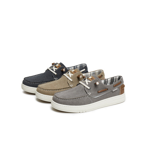 天美意2025夏新款商场同款舒适轻便一脚蹬懒人男布鞋C5N08BM5