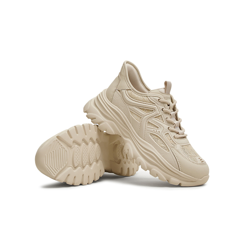 天美意2025夏新款商场同款休闲百搭厚底系带女老爹鞋BG267BM5