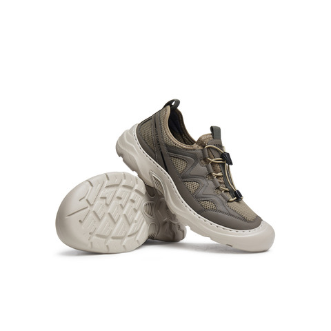 天美意2025夏新款商场同款透气户外运动徒步男网运动鞋FBA02BM5