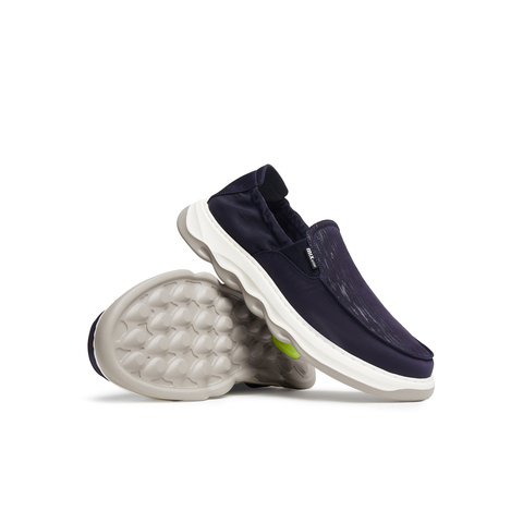 天美意2025夏新款商场同款透气休闲一脚蹬懒人男布鞋EYD10BM5