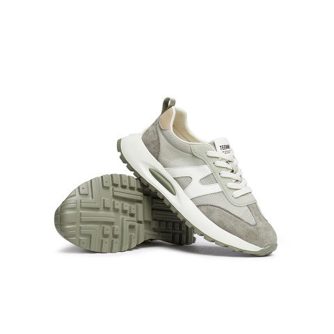 天美意2025夏新款商场同款百搭系带时尚通勤男阿甘鞋3TU02BM5