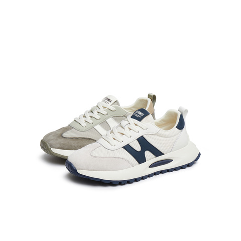 天美意2025夏新款商场同款百搭系带时尚通勤男阿甘鞋3TU02BM5