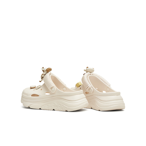 天美意2025夏新款商场同款厚底百搭柔软舒适女洞洞鞋CMX14BL5