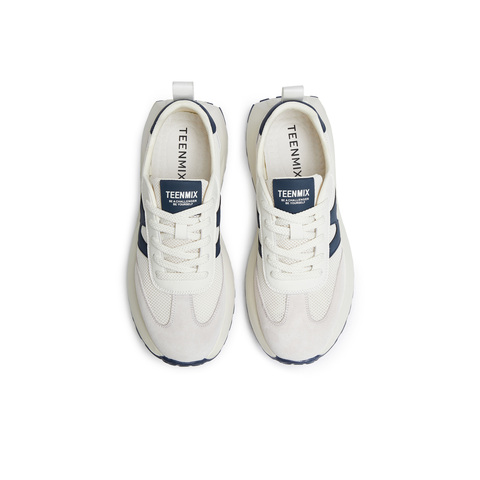 天美意2025夏新款商场同款百搭系带时尚通勤男阿甘鞋3TU02BM5