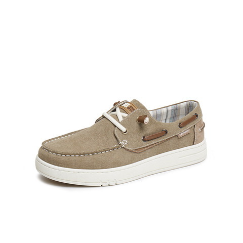 天美意2025夏新款商场同款舒适轻便一脚蹬懒人男布鞋C5N08BM5