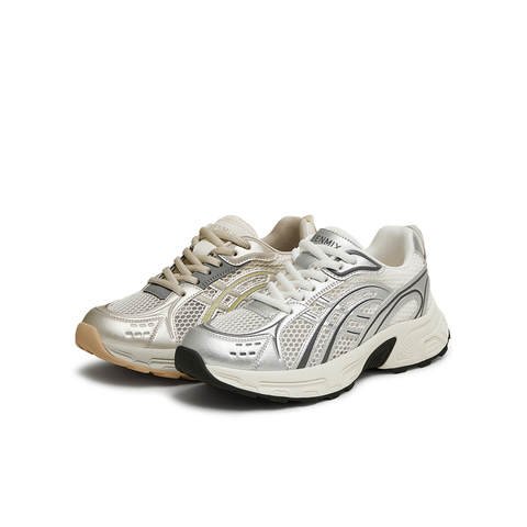 天美意2025夏新款潮流休闲百搭增高复古运动鞋女老爹鞋KD080BM5