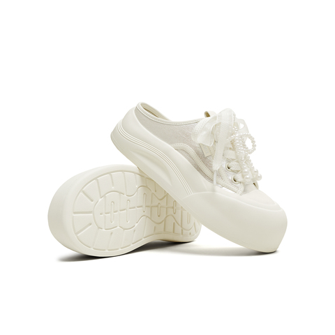 天美意2025夏新款半拖鞋后空拖鞋运动休闲百搭女板鞋KB075BH5