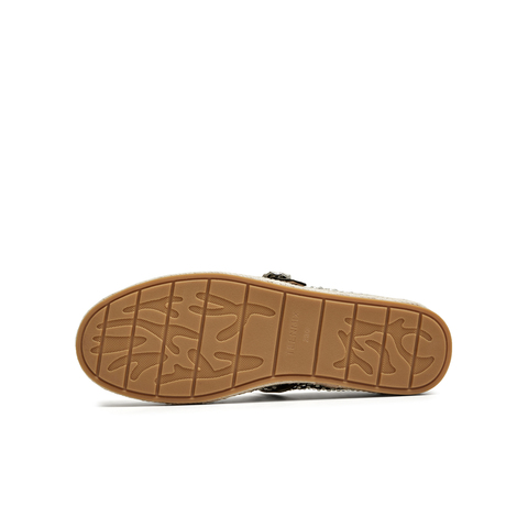 天美意2025夏新款潮流休闲百搭水钻透气复古女渔夫鞋KP007BA5