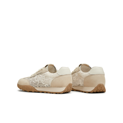 天美意2025夏新款时尚休闲百搭系带网面通勤女德训鞋KG087BM5