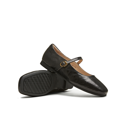 天美意2025春新款商场同款法式温柔浅口平底女玛丽珍鞋BL101AQ5