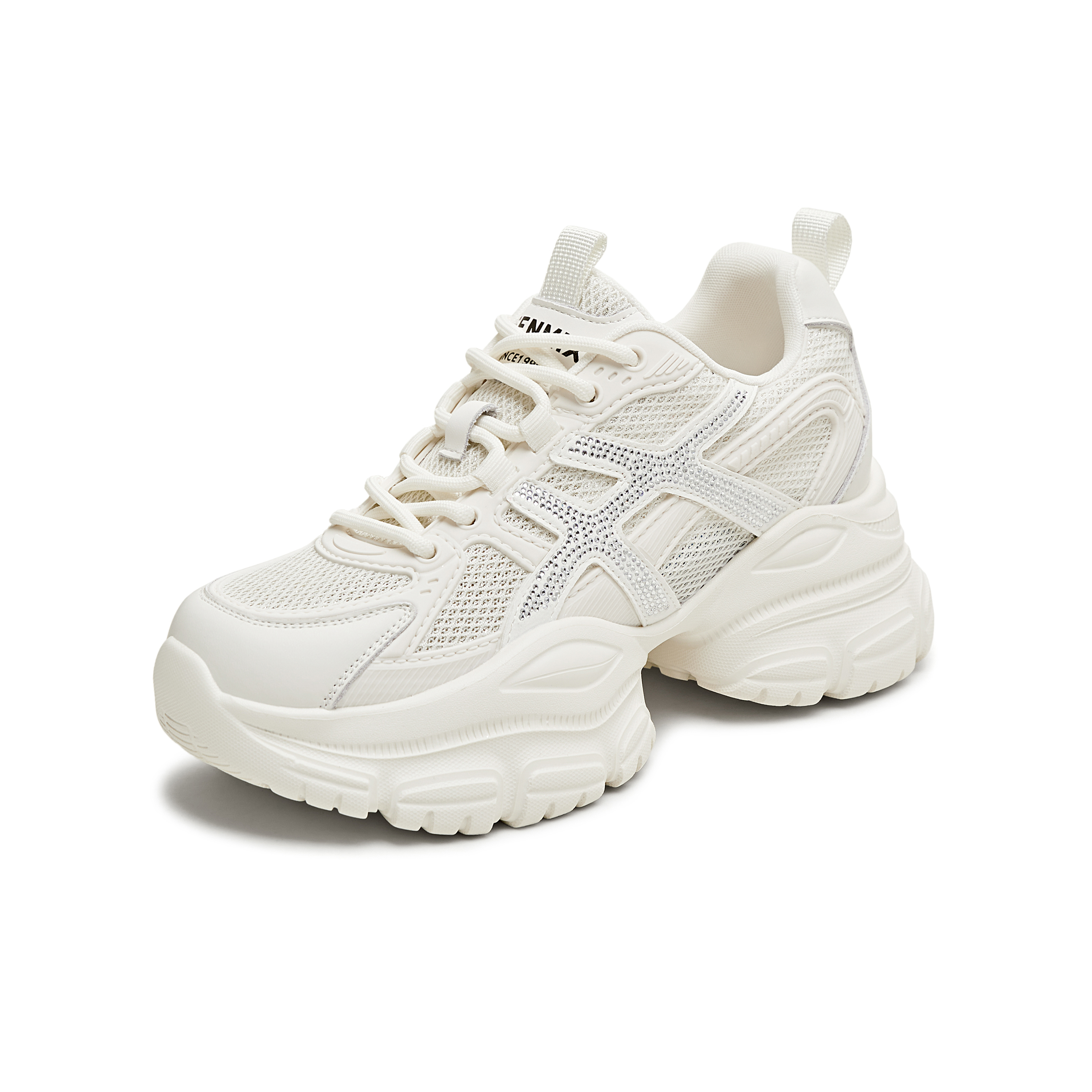 天美意2025夏新款商场同款休闲运动网面厚底女老爹鞋BL111BM5