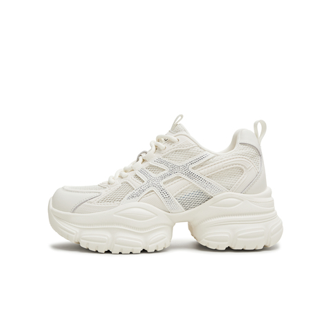 天美意2025夏新款商场同款休闲运动网面厚底女老爹鞋BL111BM5