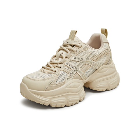 天美意2025夏新款商场同款休闲运动网面厚底女老爹鞋BL111BM5