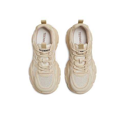 天美意2025夏新款商场同款休闲运动网面厚底女老爹鞋BL111BM5