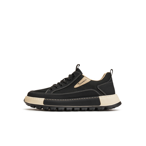 天美意2025夏新款商场同款潮流百搭休闲一脚蹬男布鞋3VG01BM5