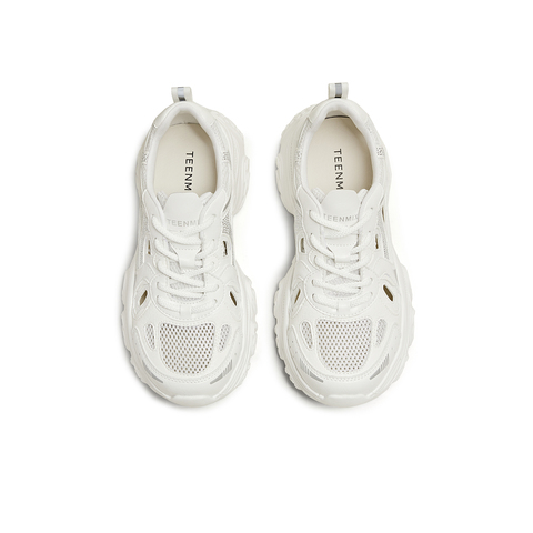 天美意2025夏新款透网百搭厚底小个子增高透气女老爹鞋BL141BM5