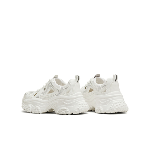 天美意2025夏新款透网百搭厚底小个子增高透气女老爹鞋BL141BM5