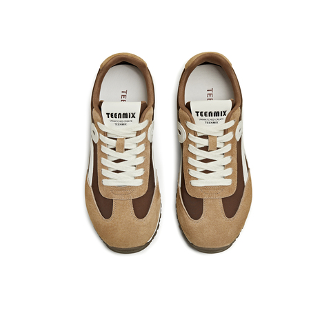 天美意2025夏新款商场同款潮流休闲拼色平底女阿甘鞋BL091BM5