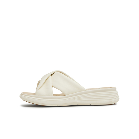 天美意2025夏新款商场同款软底休闲百搭舒适女一字拖鞋BK981BT5