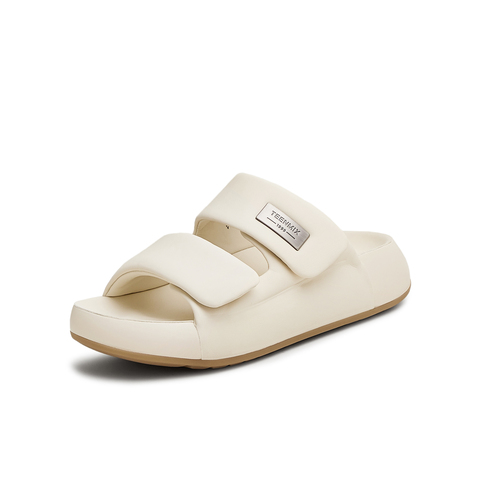 天美意2025夏新款商场同款舒适百搭膨膨云朵女一字拖CHB02BT5