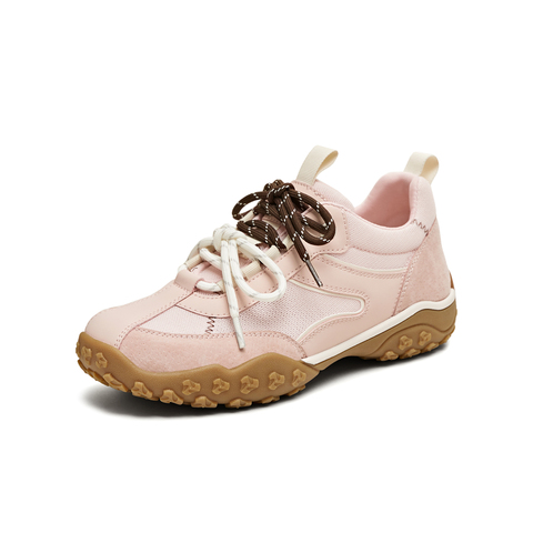 天美意2025夏新款厚底休闲运动户外百搭复古女德训鞋KG097BM5