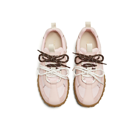 天美意2025夏新款厚底休闲运动户外百搭复古女德训鞋KG097BM5