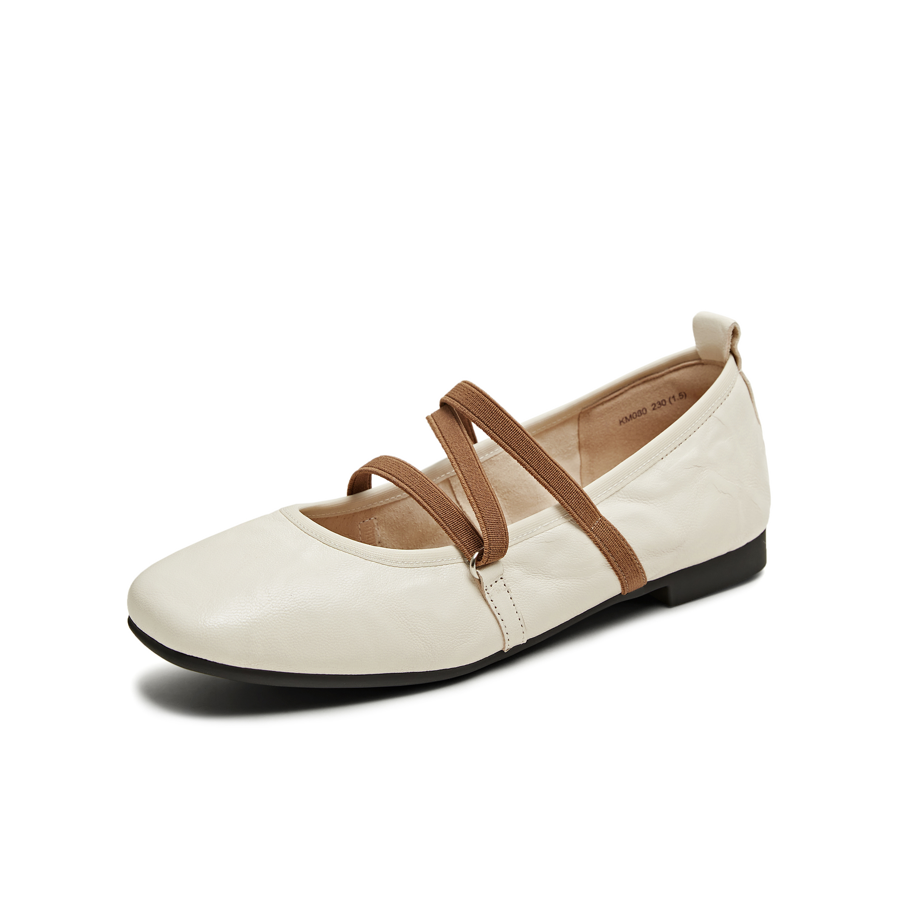 天美意2025秋新款商场同款芭蕾法式交叉带女玛丽珍鞋KM080CQ5