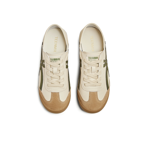 天美意2025秋新款商场同款平底复古百搭简约女德训鞋BJ232CM5