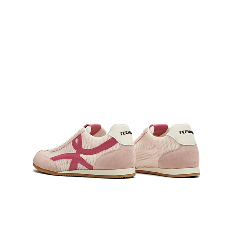 天美意2025夏新款休闲百搭复古平底潮流德训鞋女阿甘鞋KG096BM5