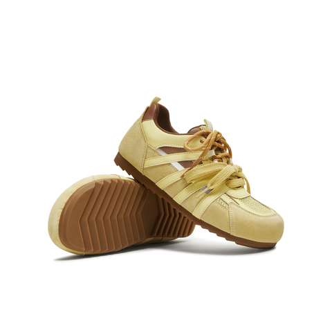 天美意2025秋新款休闲运动百搭外穿芭蕾风户外女阿甘鞋KG101CM5