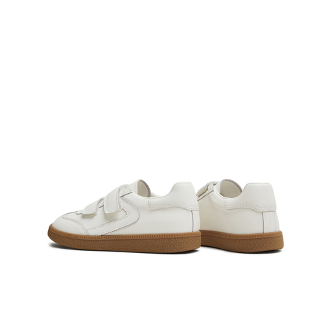 天美意2025秋新款休闲百搭运动鞋拼色魔术贴女德训鞋KG117CM5