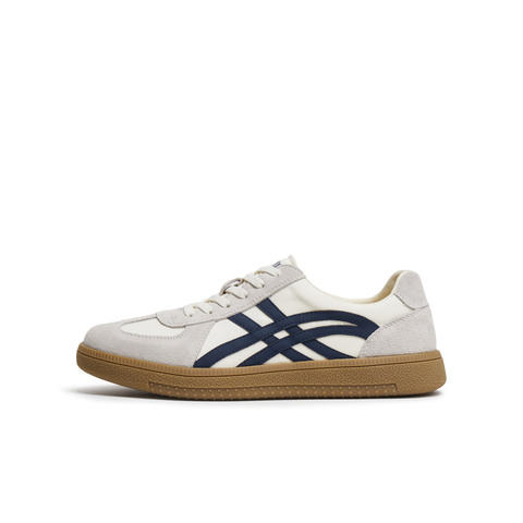 天美意2025夏新款运动休闲鞋百搭板鞋平底系带男德训鞋AG991BM5