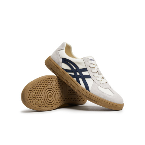 天美意2025夏新款运动休闲鞋百搭板鞋平底系带男德训鞋AG991BM5