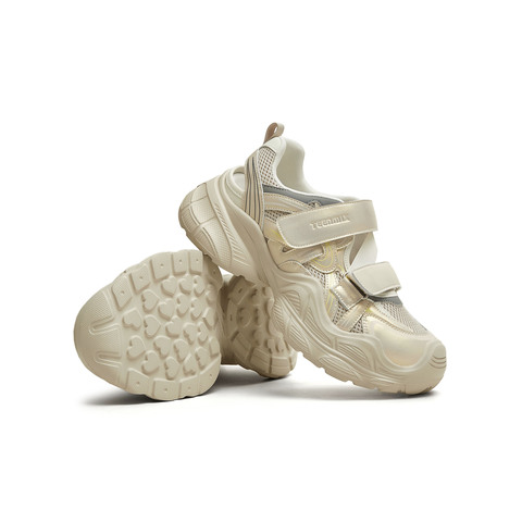 天美意2025秋新款透气厚底魔术贴小个子百搭女老爹凉KD098CA5