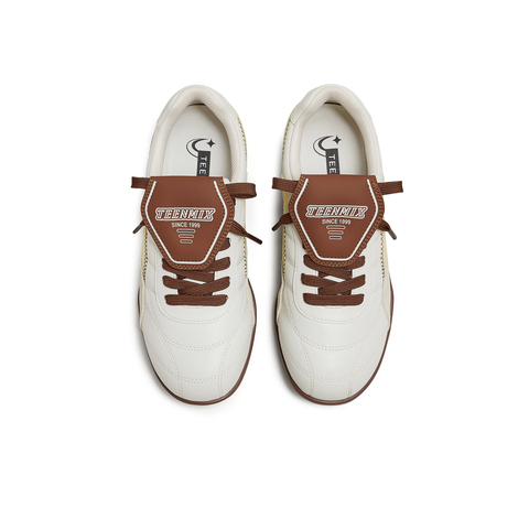 天美意2025秋新款商场同款系带平底舒适德训鞋女阿甘鞋CDE20CM5