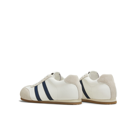 天美意2025秋新款德训鞋休闲系带拼色复古百搭女阿甘鞋KG122CM5