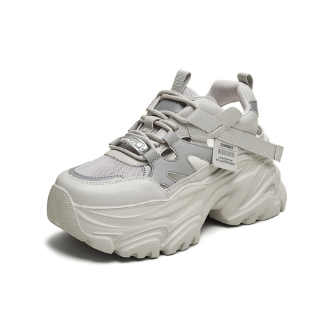 天美意2025夏新款时尚休闲百搭厚底小个子增高女老爹凉CJ821BM5