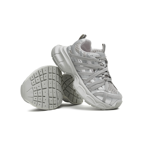 天美意2025夏新款商场同款休闲系带厚底镂空女老爹凉鞋BL411BM5