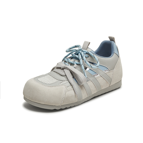 天美意2025秋新款休闲运动百搭外穿芭蕾风户外女阿甘鞋KG101CM5