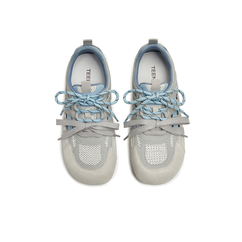 天美意2025秋新款休闲运动百搭外穿芭蕾风户外女阿甘鞋KG101CM5