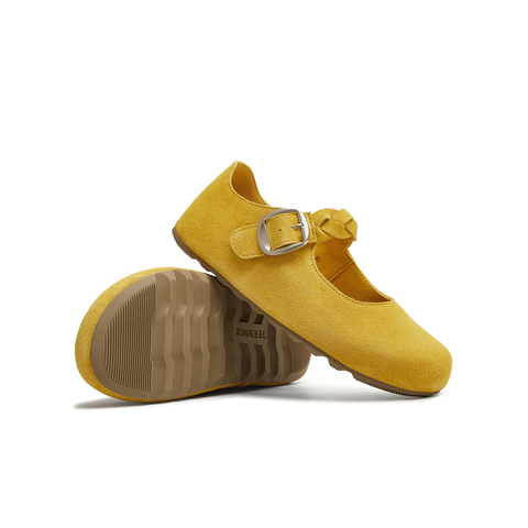 天美意2025秋新款商场同款休闲平底复古百搭女勃肯鞋BL291CQ5