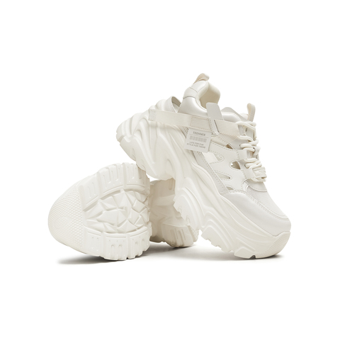 天美意2025夏新款时尚休闲百搭厚底小个子增高女老爹凉CJ821BM5