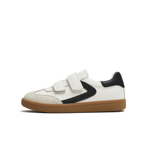 天美意2025秋新款休闲百搭运动鞋拼色魔术贴女德训鞋KG117CM5