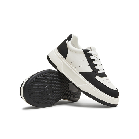 天美意2025秋新款商场同款休闲百搭厚底男女同款女板鞋KB096CM5